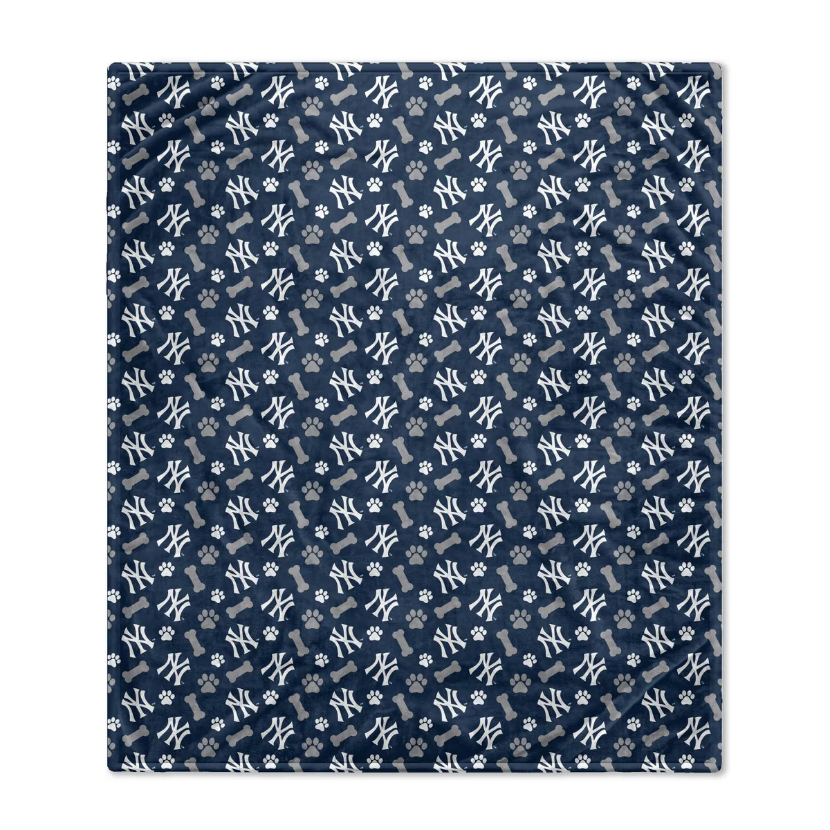 Yankees Bones Repeat Pet Blanket