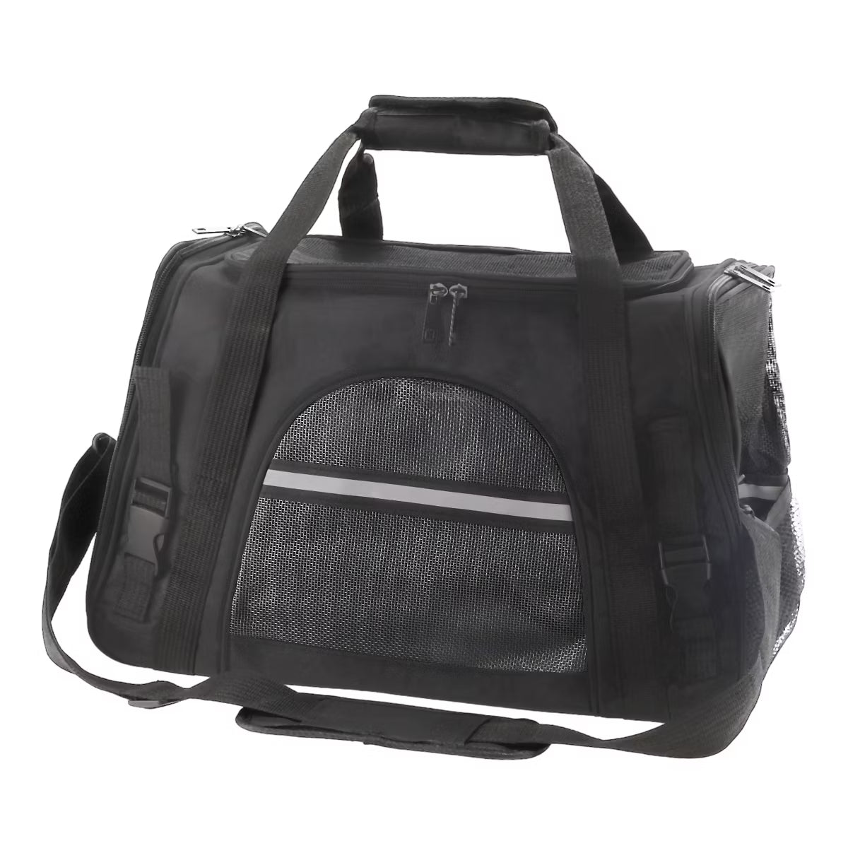 Dog Carrier Cat Carrier Black 1 Pc