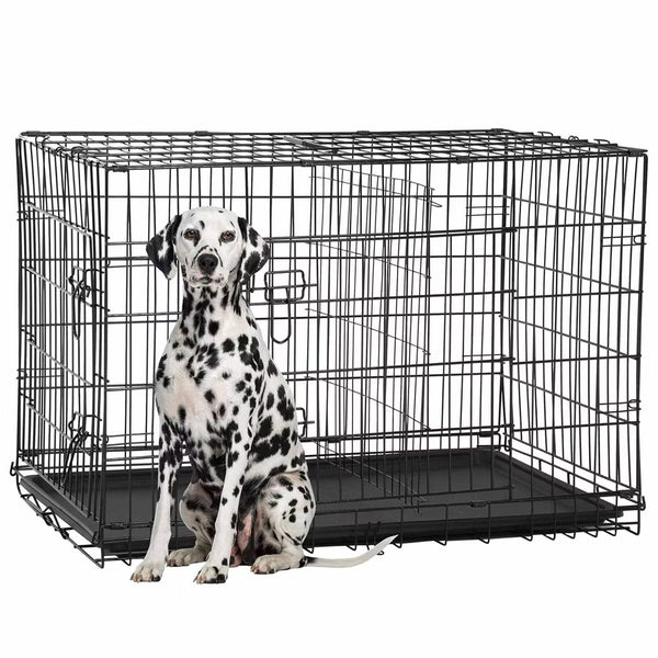Extra Large Dog Crate Dog Kennel Cage with Double Door