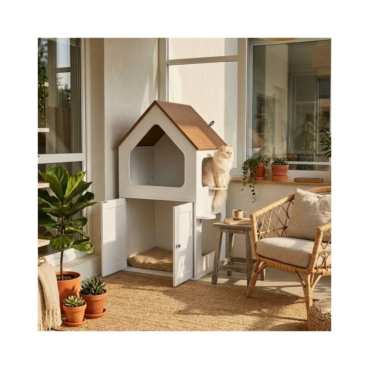 2-Story Cat House