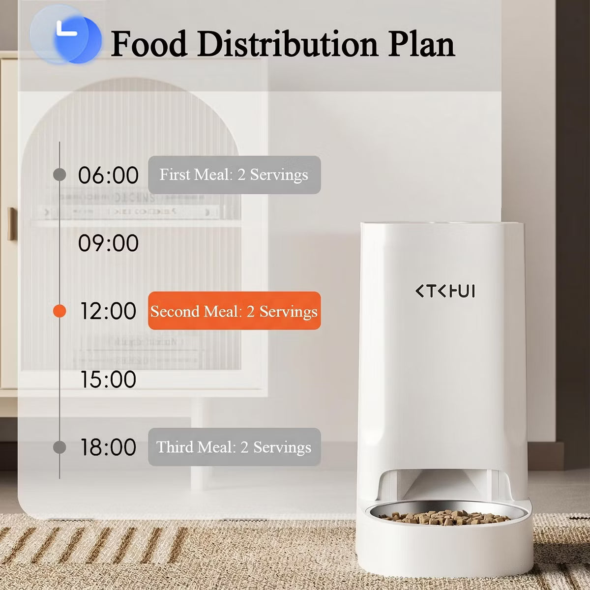 3L Smart WIFI Automatic Pet Feeder