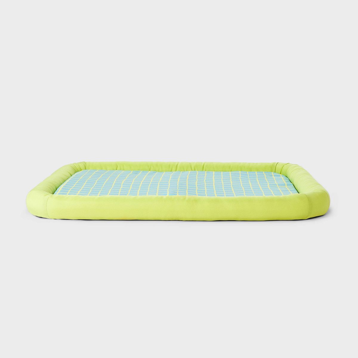 Cooling Mats Dog Bolster Bed - Boots & Barkley - Green - S/M