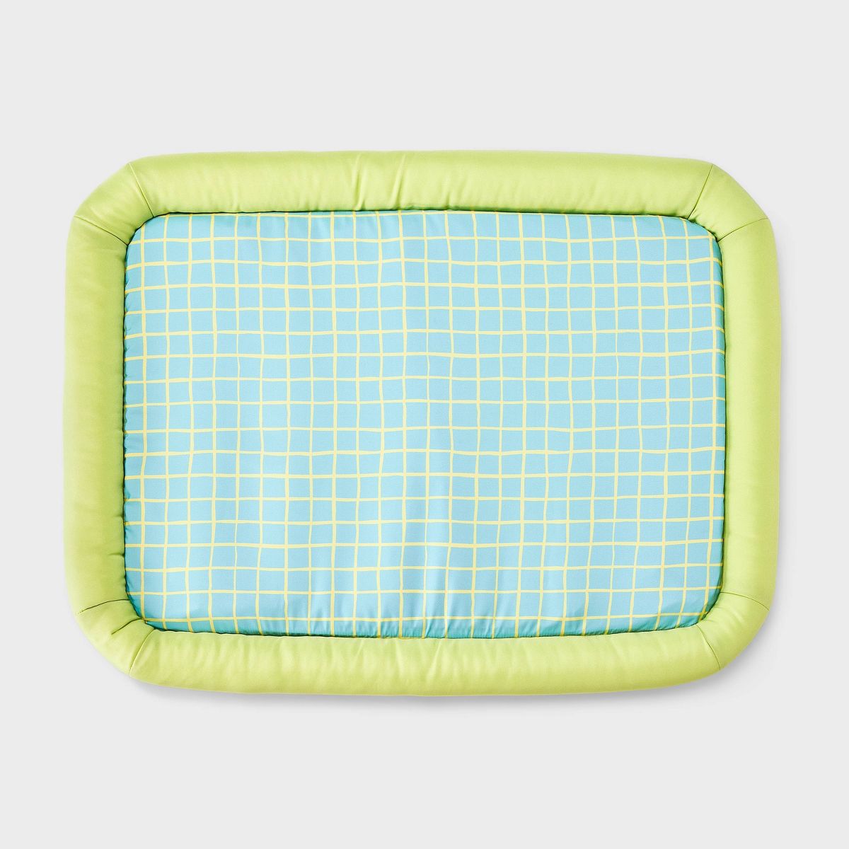 Cooling Mats Dog Bolster Bed - Boots & Barkley - Green - S/M