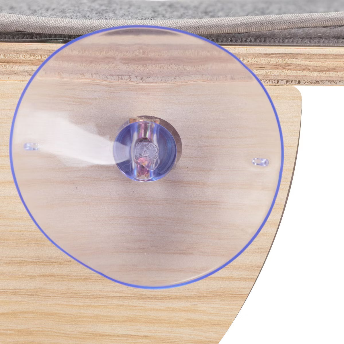 Wooden Suction Cup Cat Window Perch