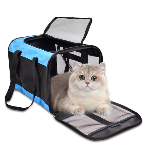 Soft-Sided Airline Approved Bag Cat Carrier