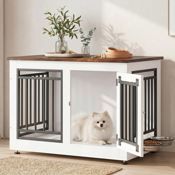 Dog Crate Furniture End Table