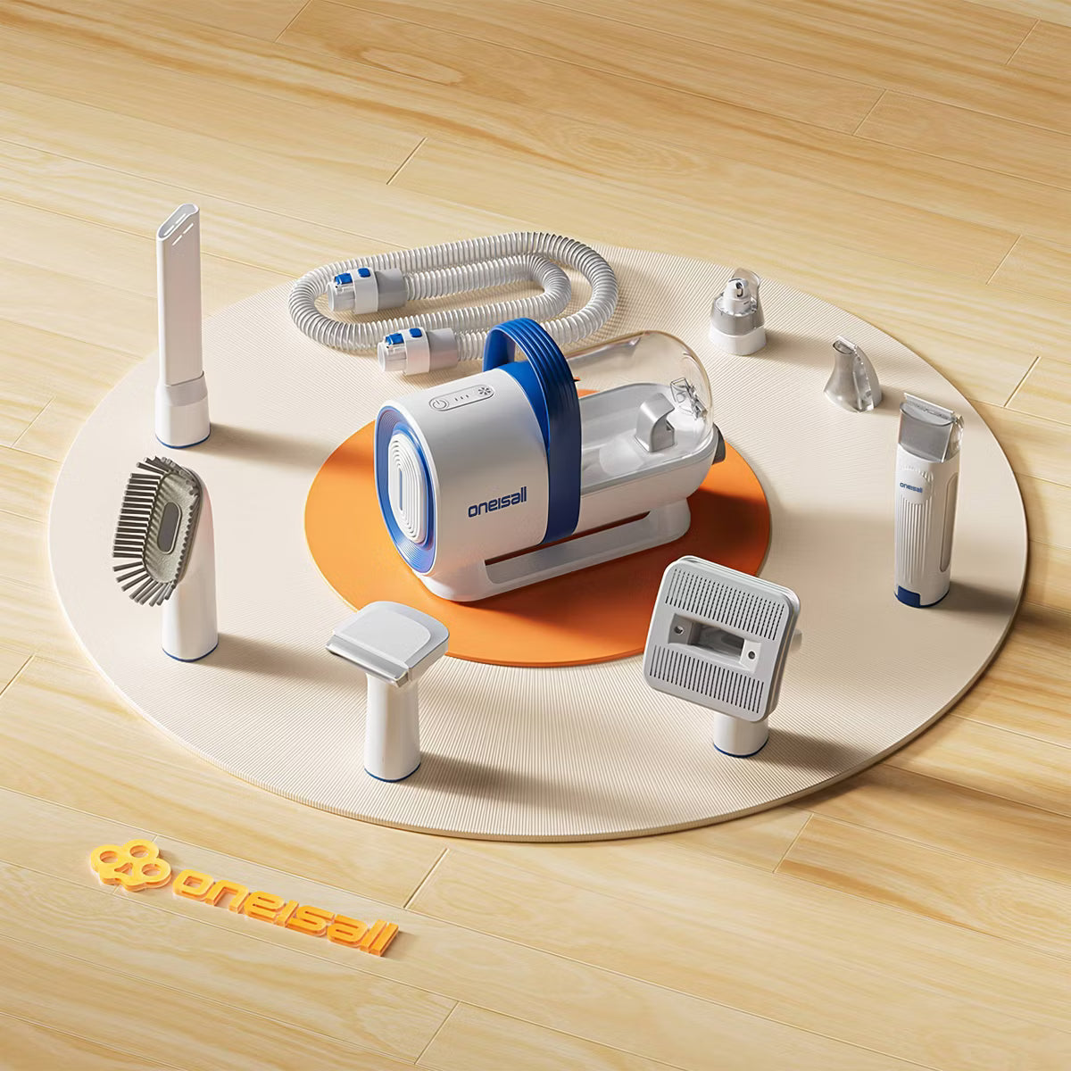 Cozy SE 7-in-1 Pet Grooming Vacuum Kit
