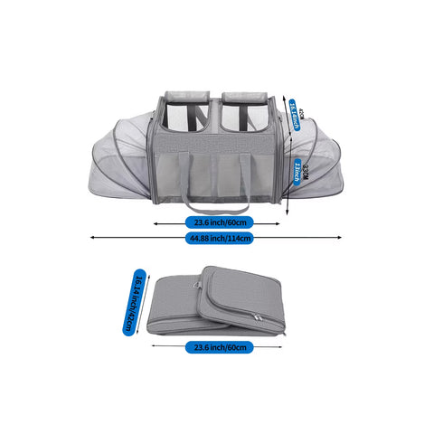 Large Double Cat Carrier Backpack for 2 Cats