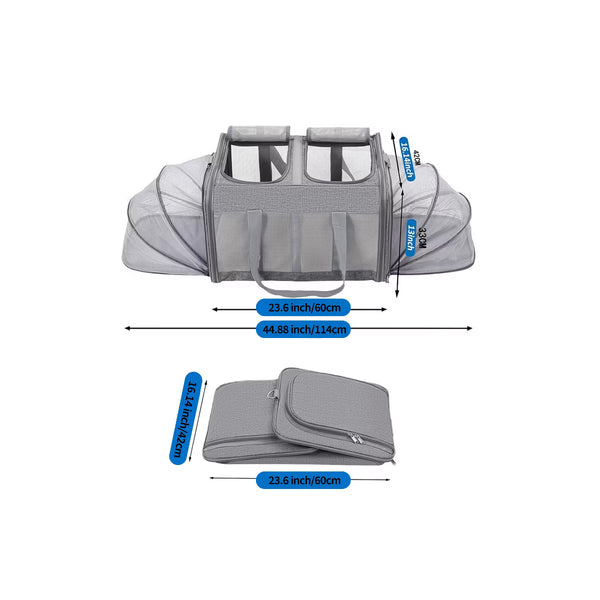 Large Double Cat Carrier Backpack for 2 Cats
