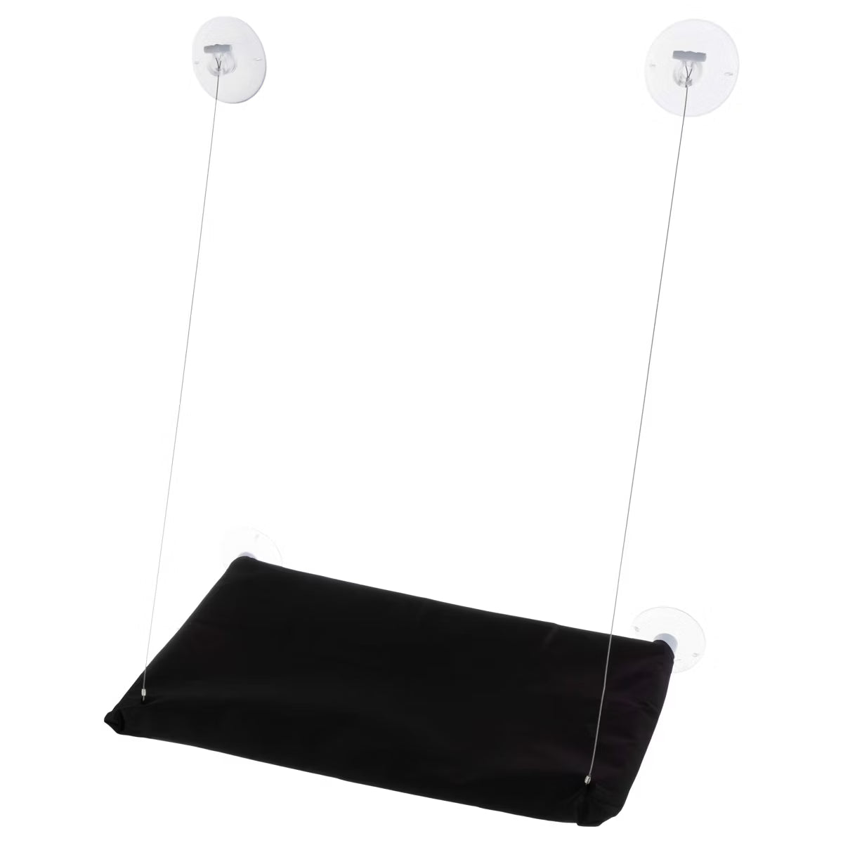 Cat Window Perch for Large Cats, Black