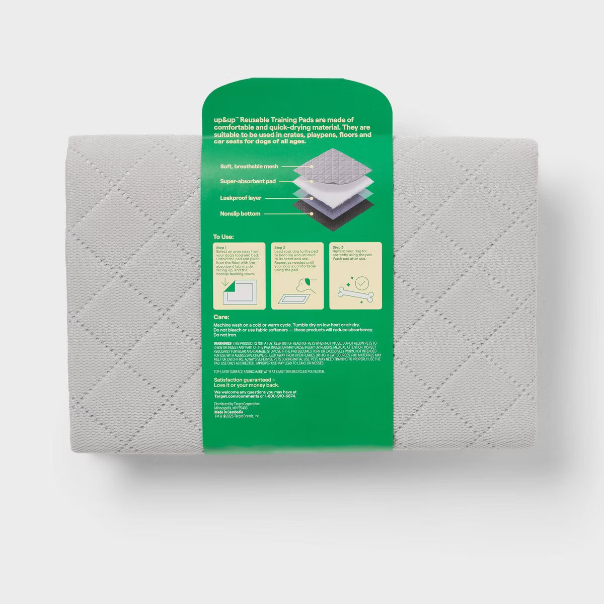 Washable Dog Training Pads - 2ct