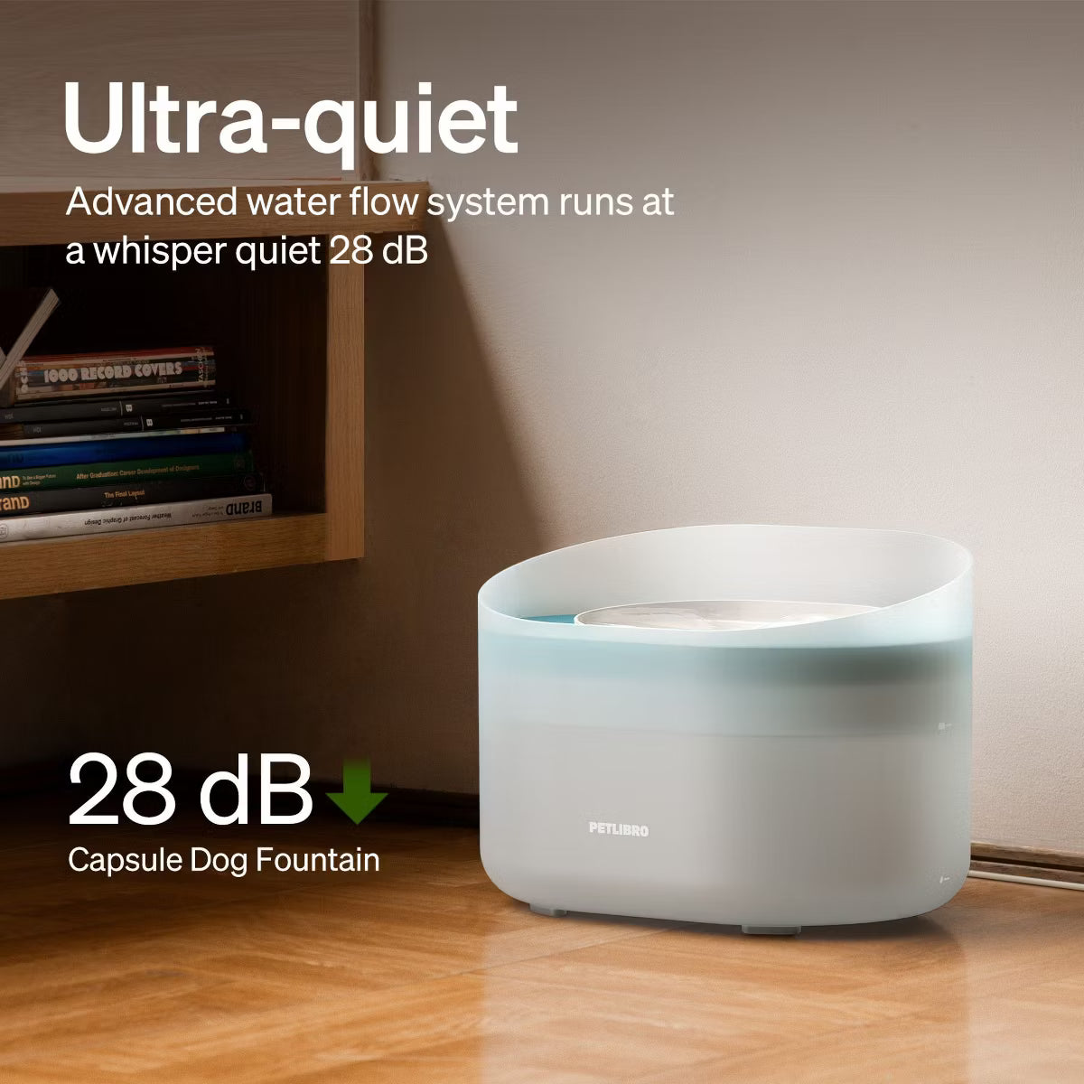 Capsule 2.1Gal/8L Water Fountain, 5-Layer Filtration,