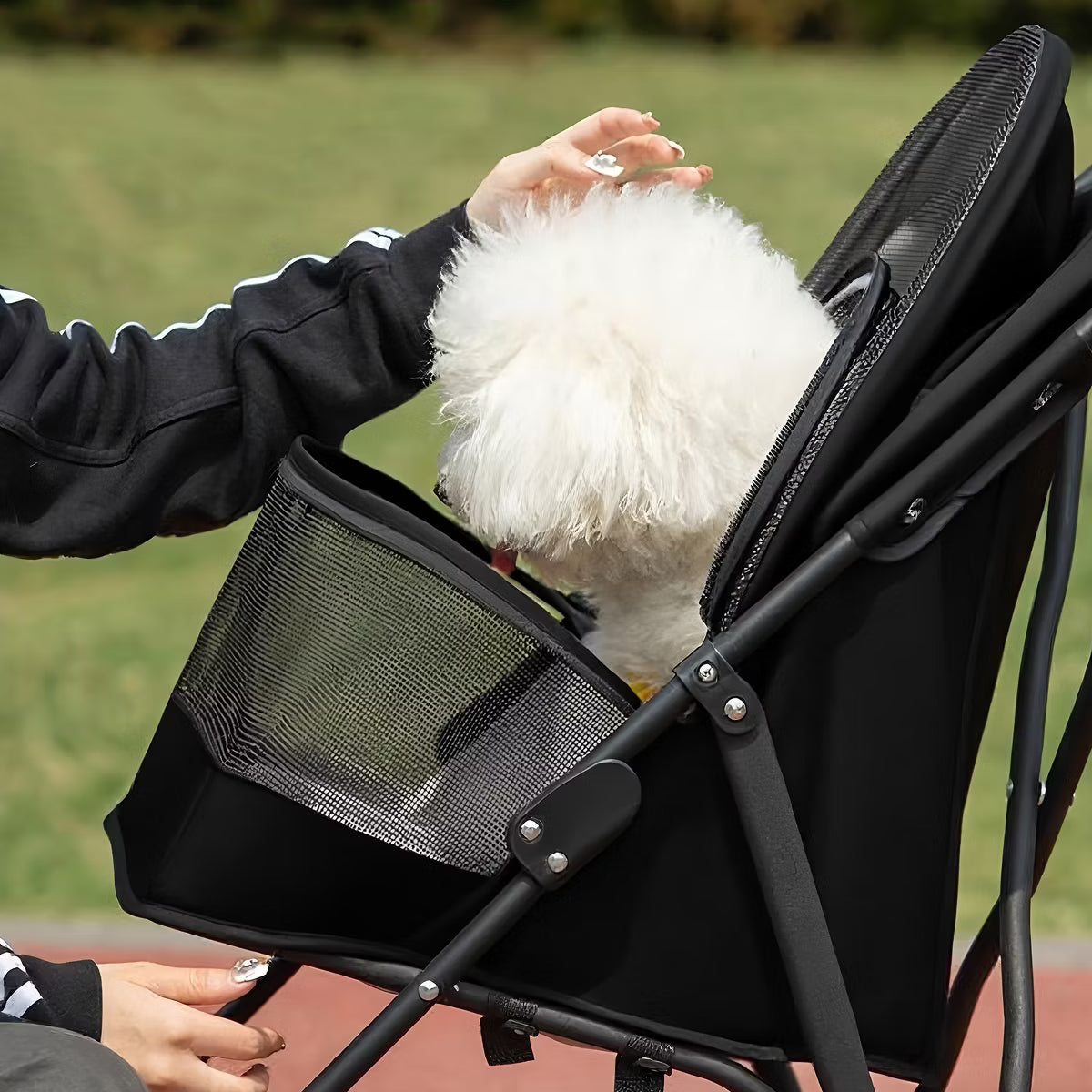 38.2-inch Pet Stroller (for Small Dogs and Cats