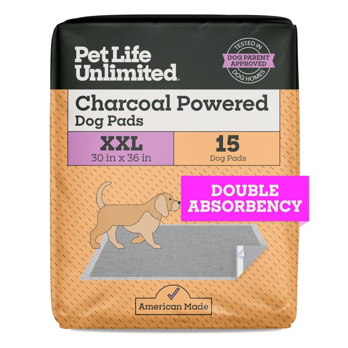 Controlling Training Pads with Charcoal for Dogs - XXL - 15ct