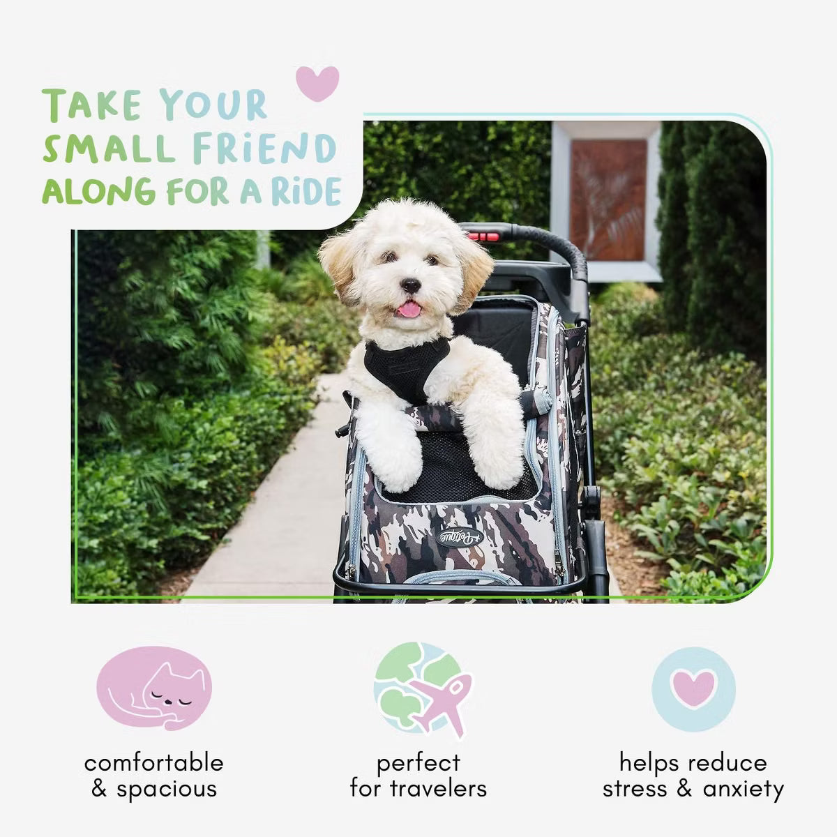 Dog Carrier for Small Size Pets, 5-in-1