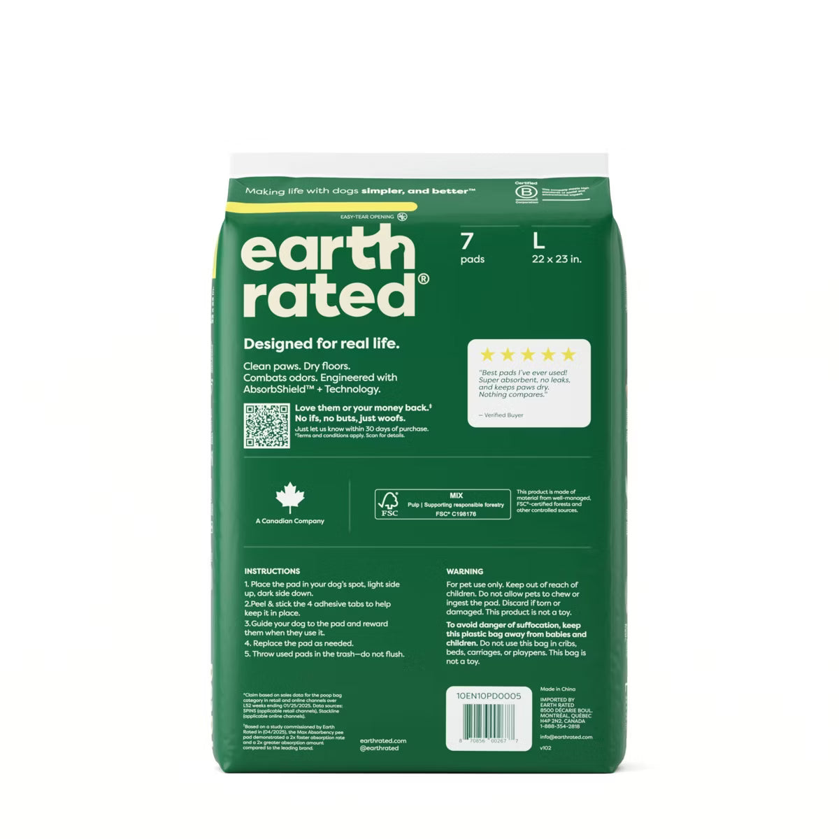 Training Pee Pads - Large