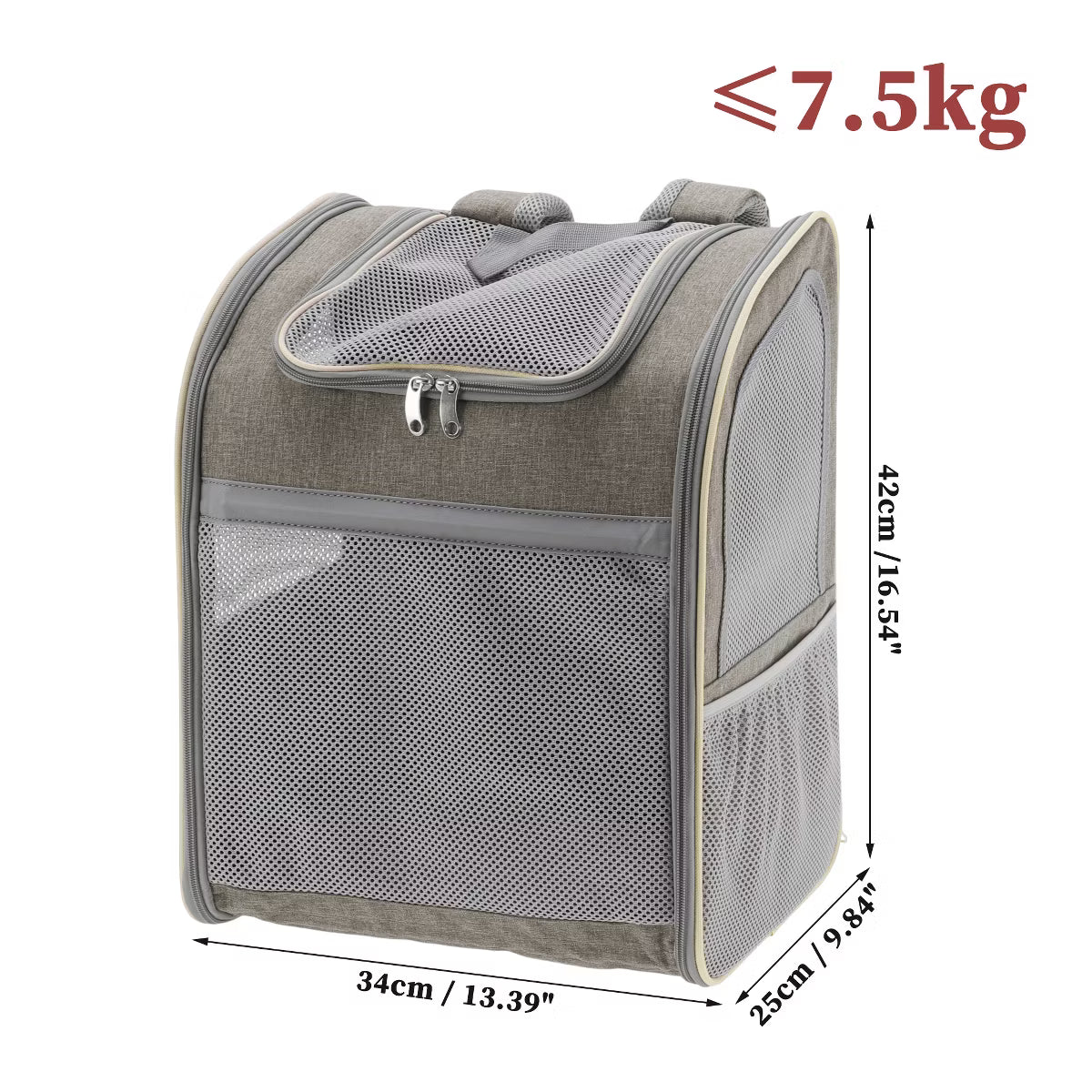 Backpack Transport Box for Cats and Small Dogs