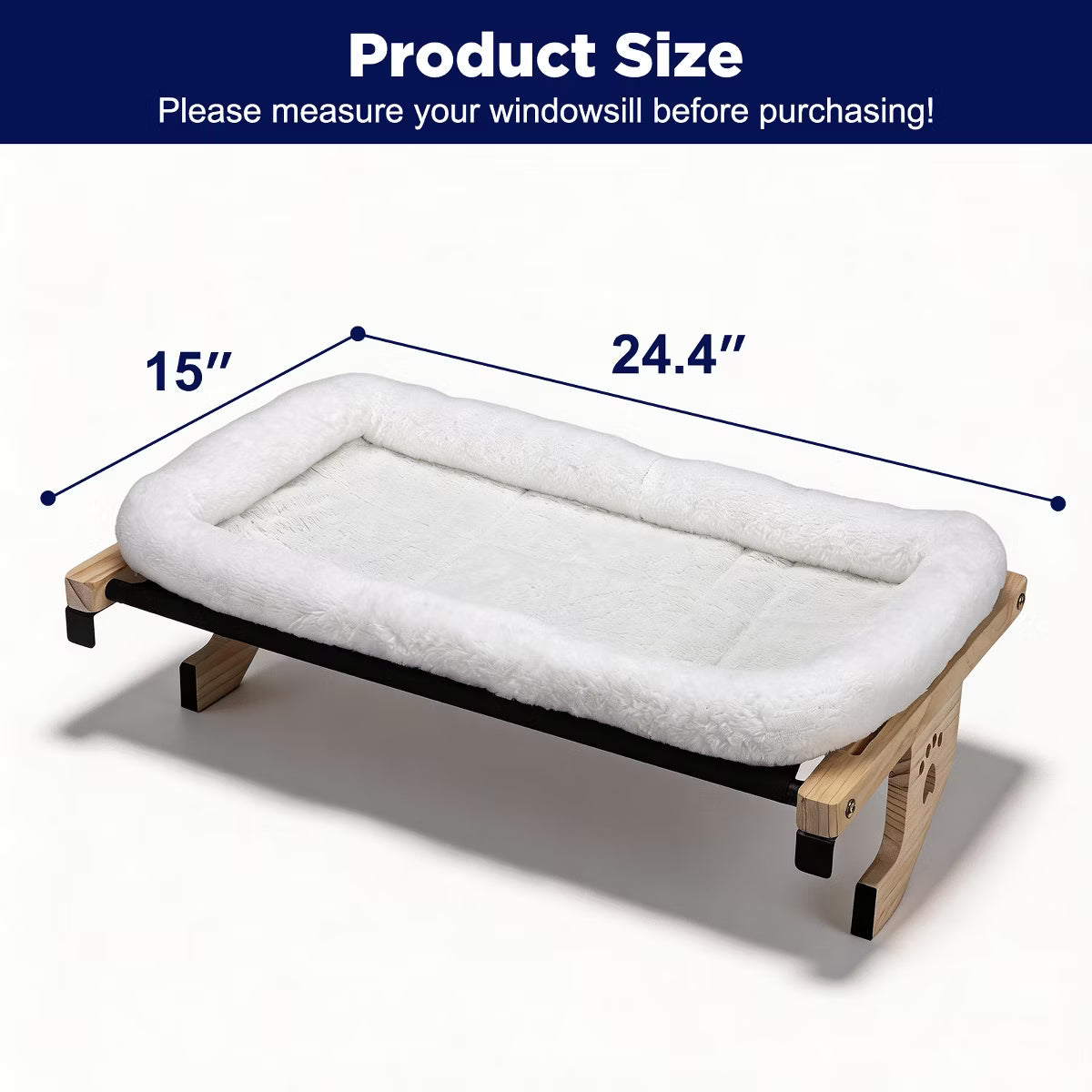 Window Seat with Cushion Bed Cover,