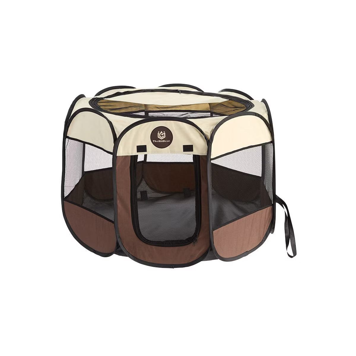 Portable Pet Playpen - Indoor/Outdoor Use with Carry Bag