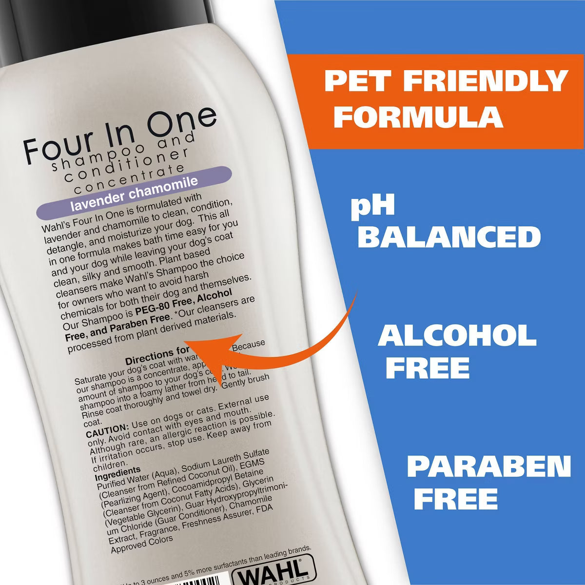 Four-In-One Fresh Scented Calming Formula Dog Shampoo and Conditioner - 24 fl oz