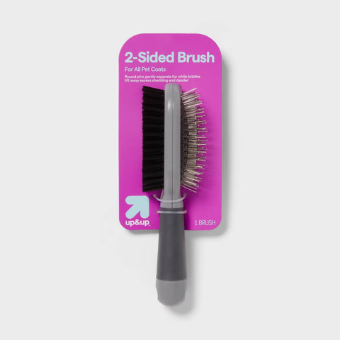 Round 2-Sided Dog Brush