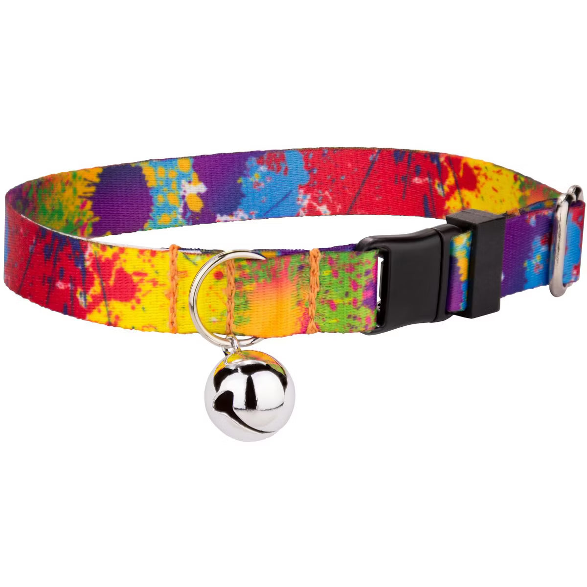 Paint Splatter Cat Collar