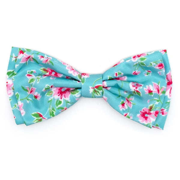 Watercolor Floral Bow Tie Adjustable Collar Attachment Accessory Accessory