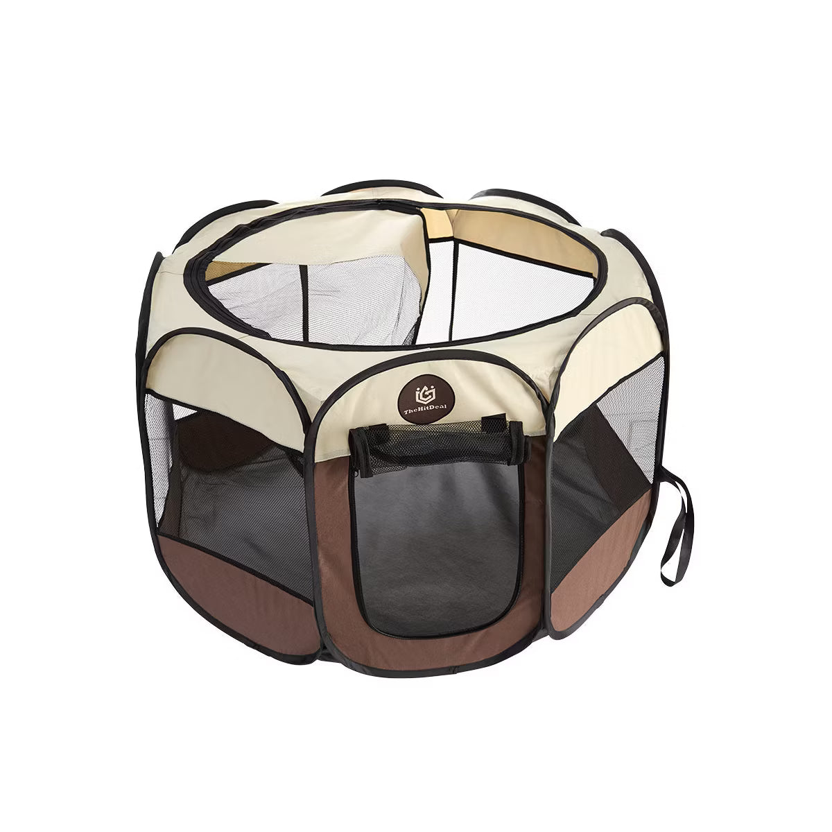 Portable Pet Playpen - Indoor/Outdoor Use with Carry Bag