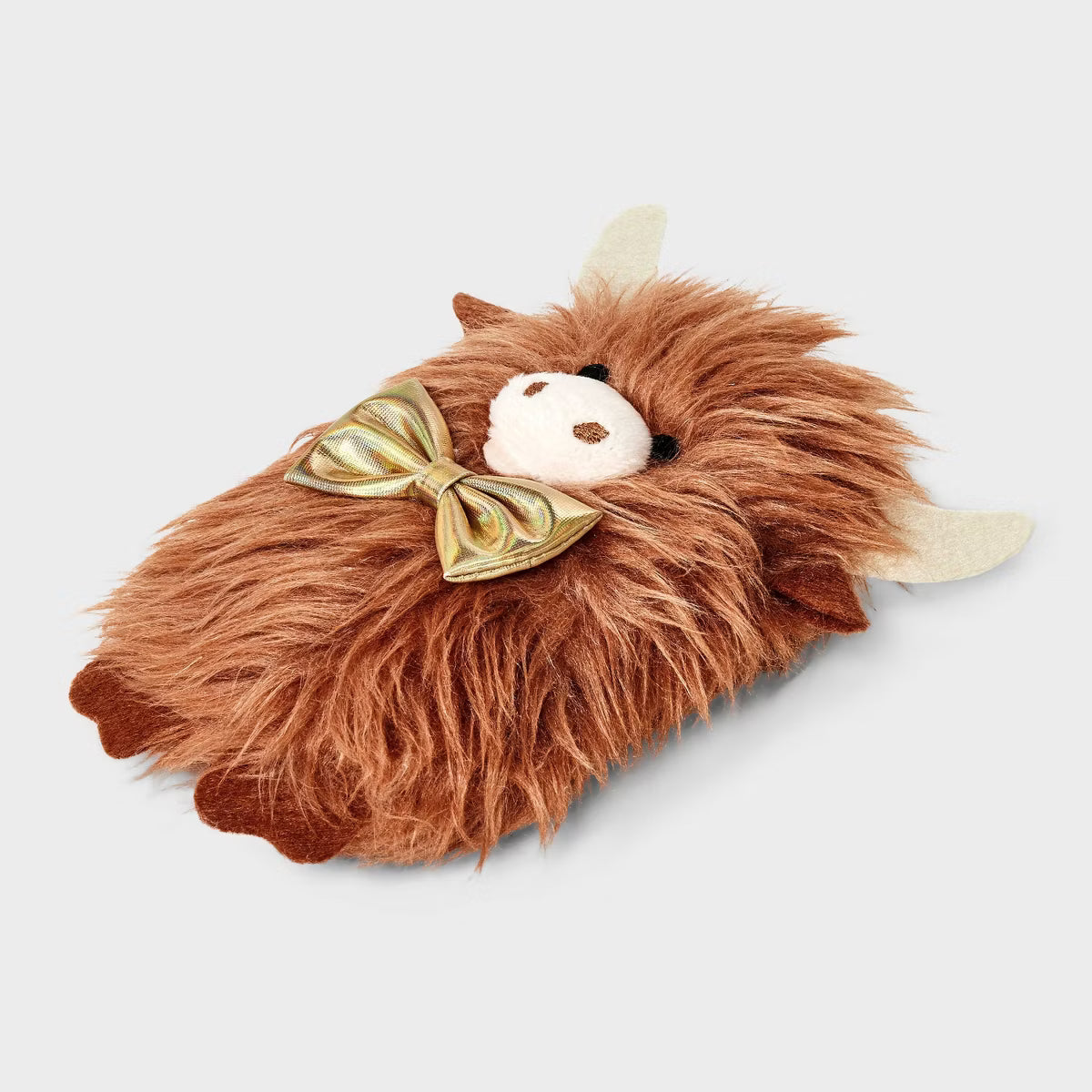 Highland Cow Cat Plush Toy