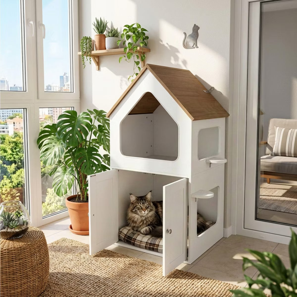 2-Story Cat House