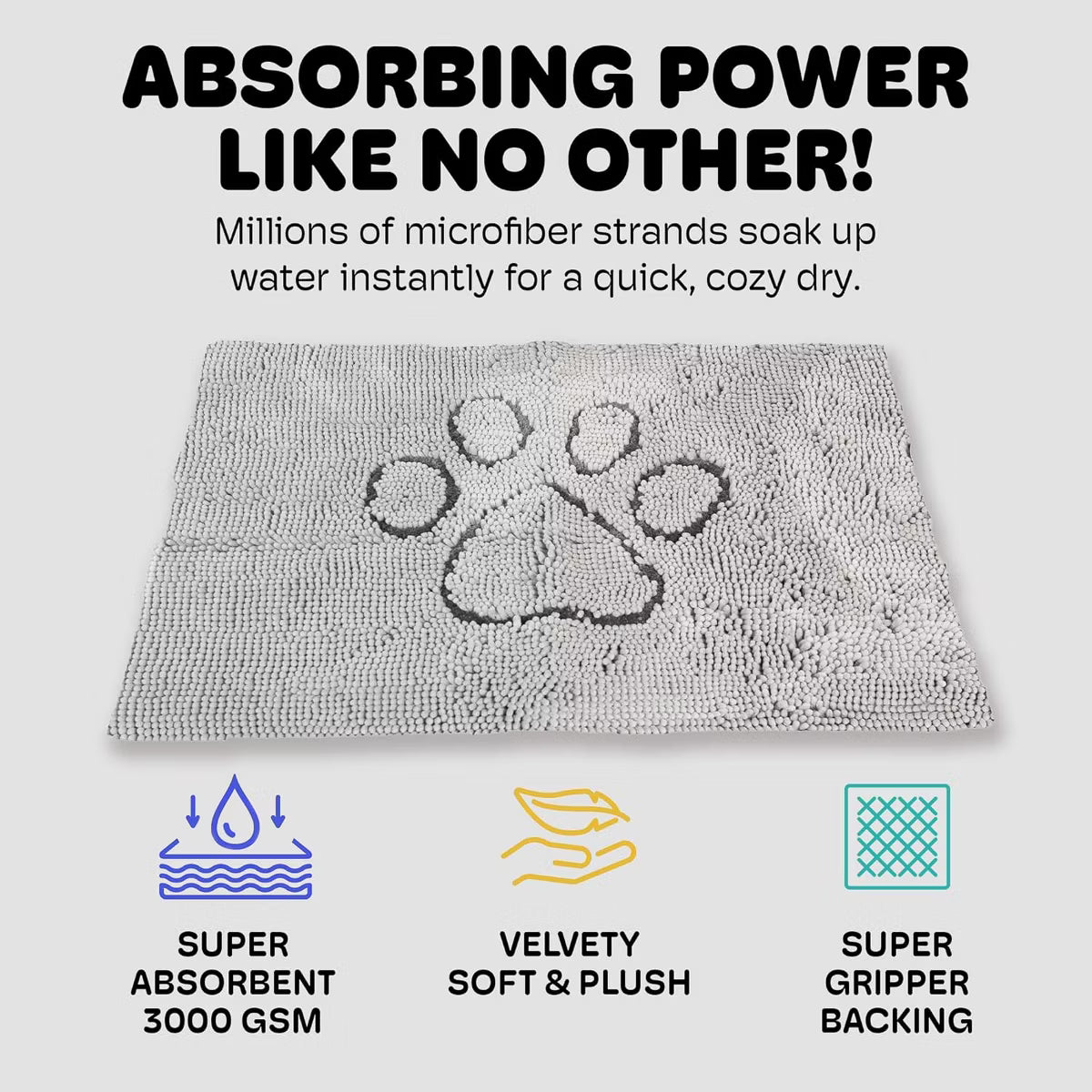 Fast Drying Rug for Clean Floors