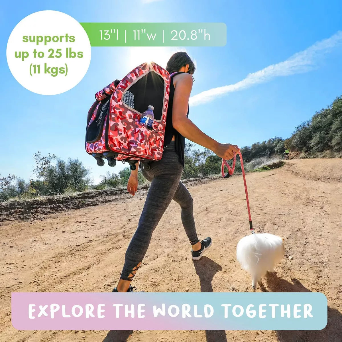 Dog Carrier for Small Size Pets, 5-in-1