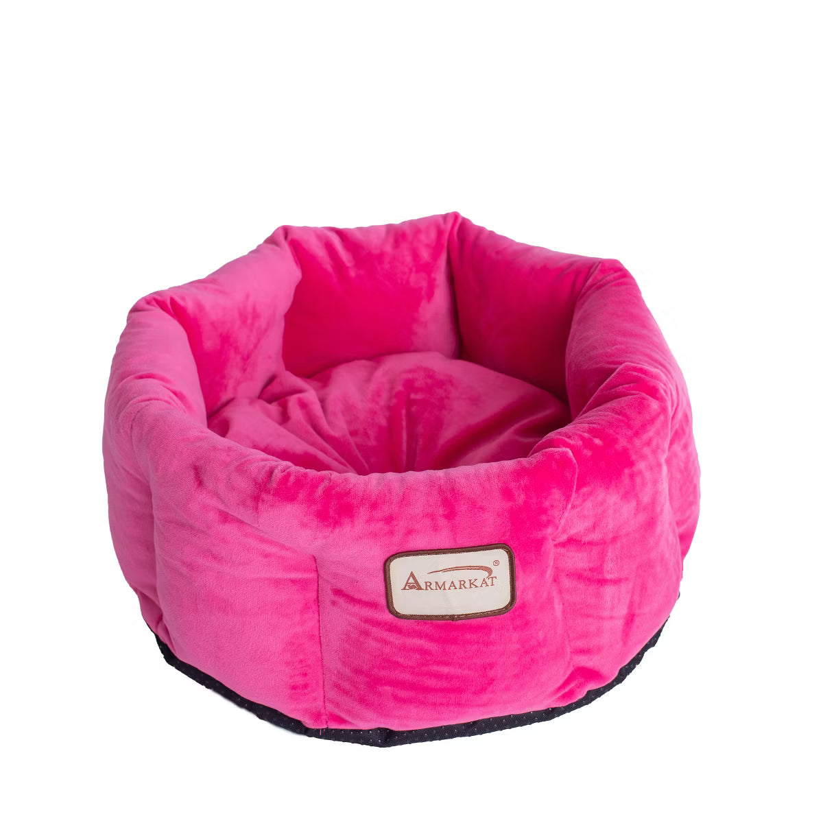 Cat Bed Warm Pet cuddle bed, Pink