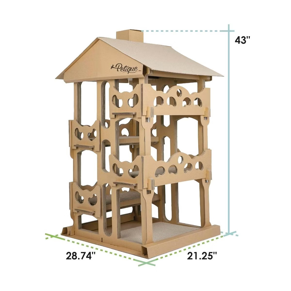 Feline Chateau Cat House