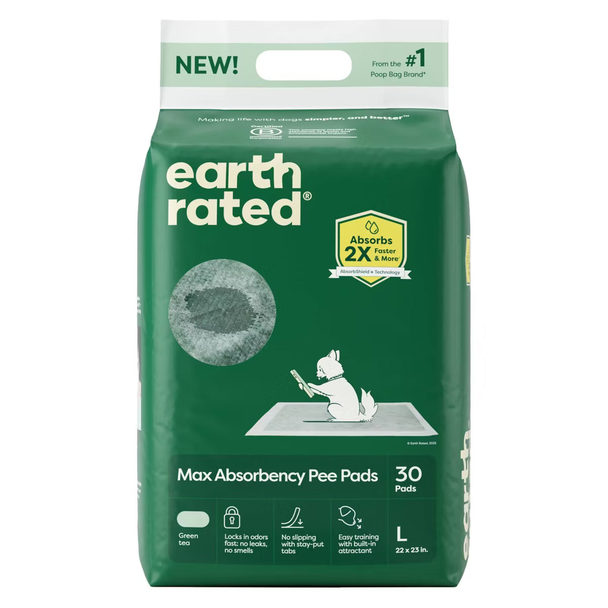 Disposable Odor Control Pet Training Pads - 30ct