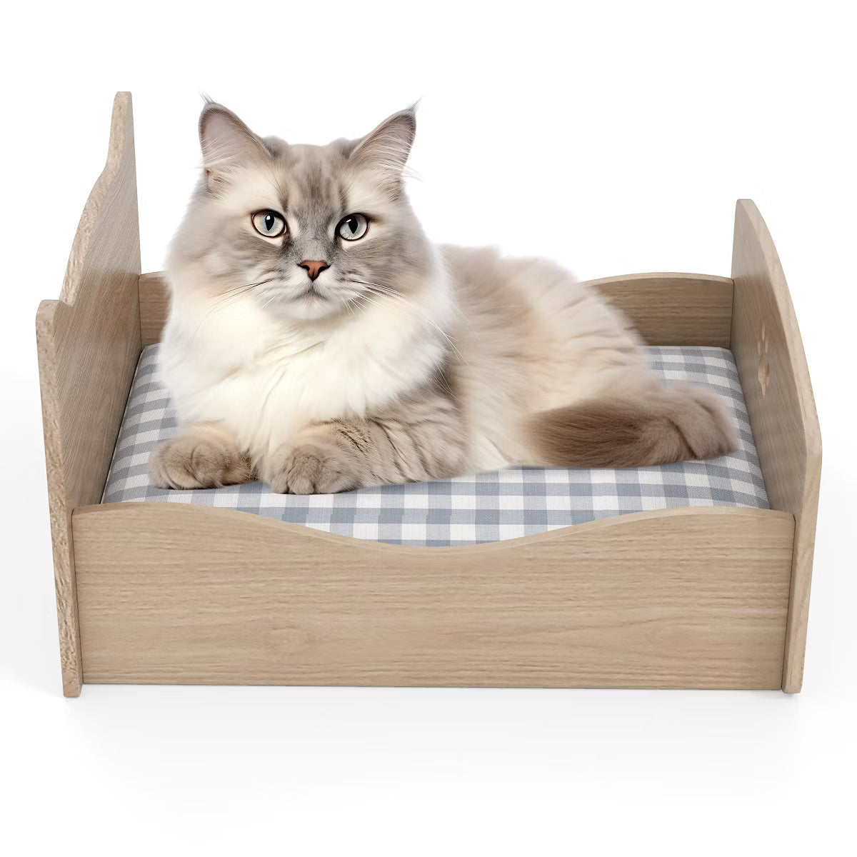 levated Pet Bed Frame Indoor Large Cat Bed
