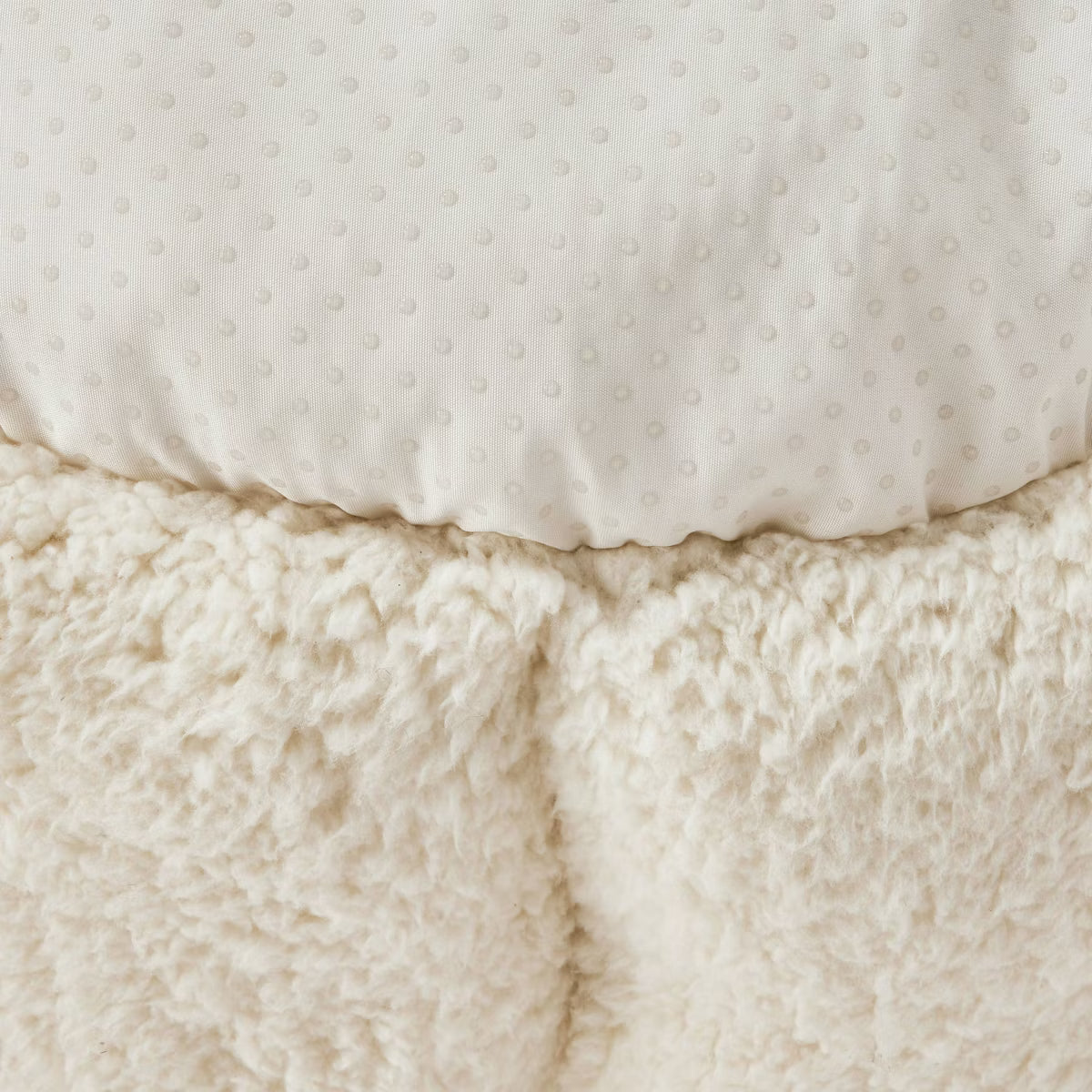 Channeled High Wall Cuddler Bolster Dog and Cat Bed