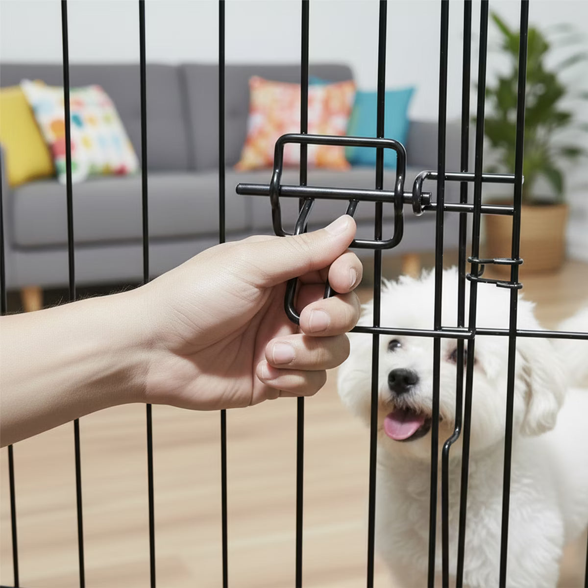 Indoor/Outdoor Foldable Dog Playpen