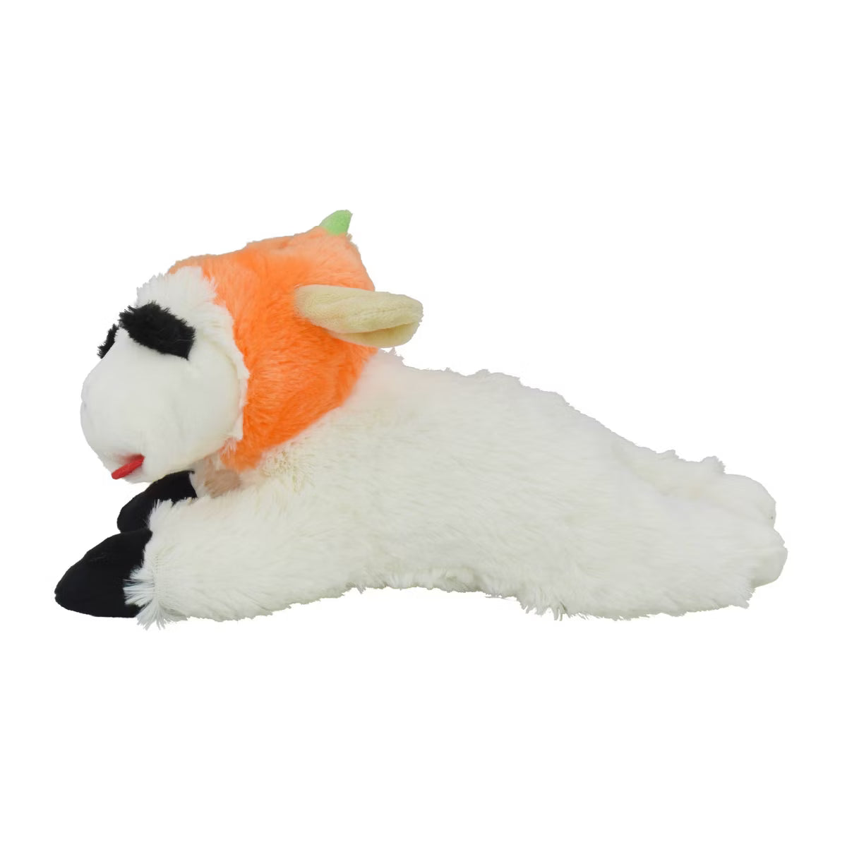 10.5" Lamb Chop with Pumpkin Hat Interactive Plush Dog Toy