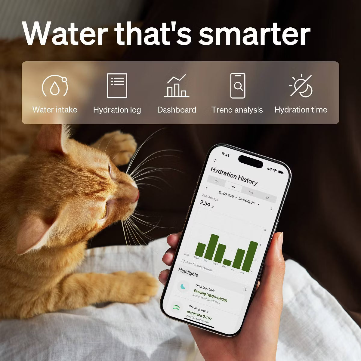 L Dockstream 2 Cordless Cat Automated Fountain - White
