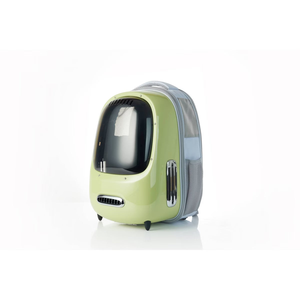 Small Breezy Dome Dog and Cat Backpack Carrier Green