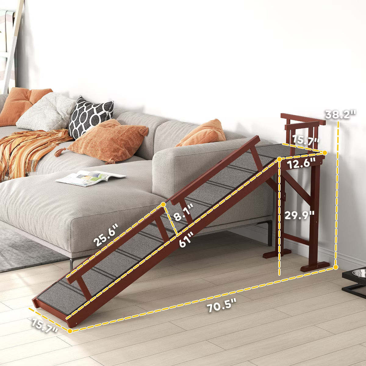 Dog Stairs for Small, Medium & Large Dogs