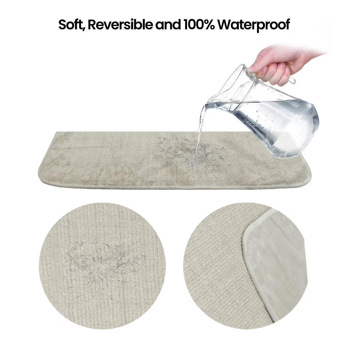 Waterproof Soft Plush Reversible Furniture