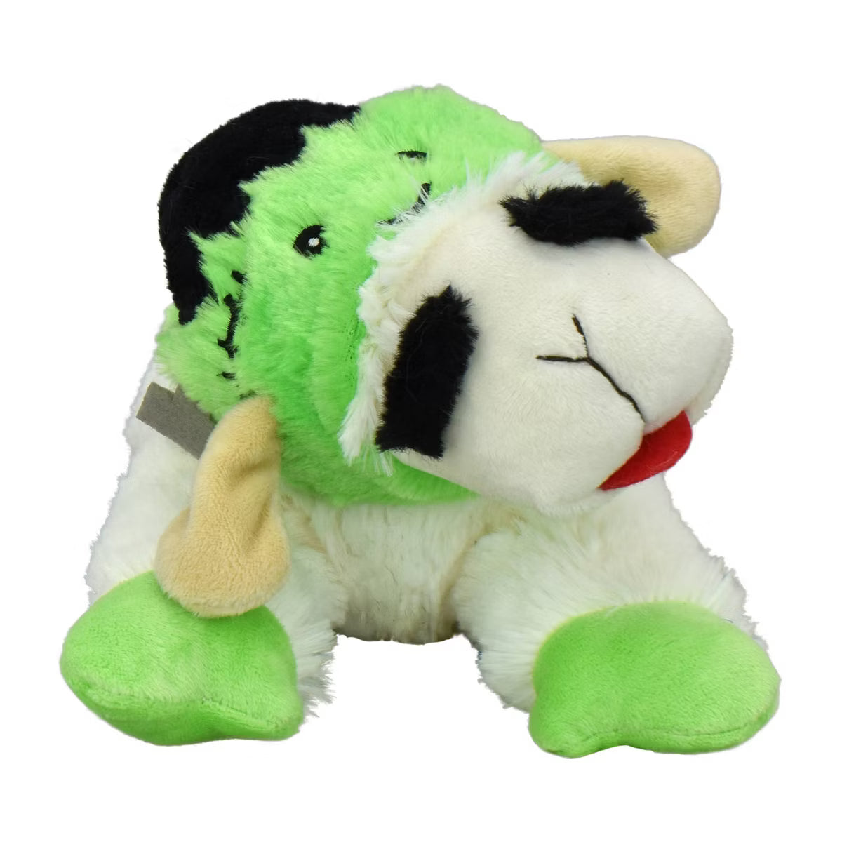 10.5" Lamb Chop with Frankenstein Hat Interactive Plush Dog Toy