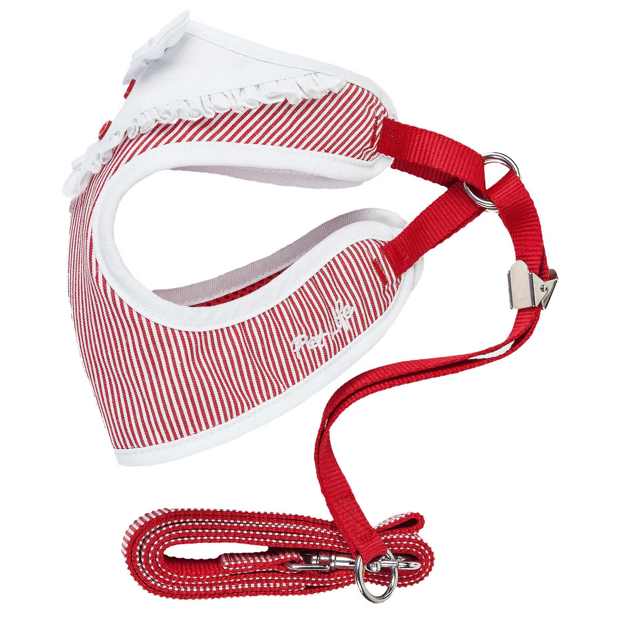 Luxe Spawling 2-In-1 Adjustable Fashion Dog Harness and Leash,