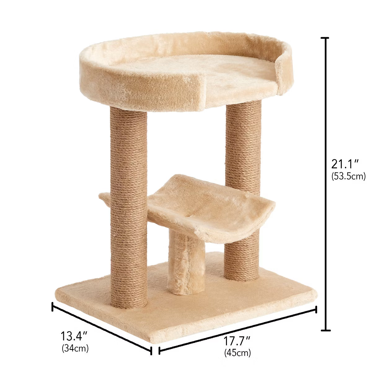 Beige Cat Scratching Post Cat Furniture