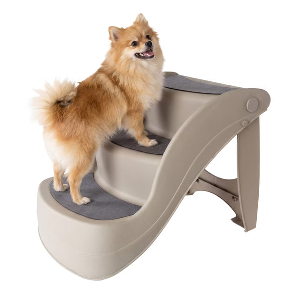 Foldable Pet Stairs for Small Dogs & Cats