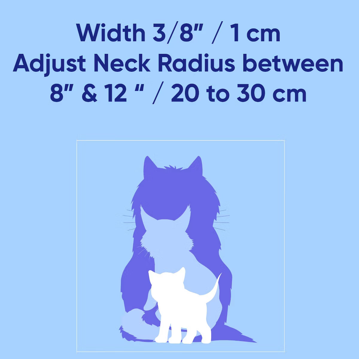 Reflective Cat Collar Teal