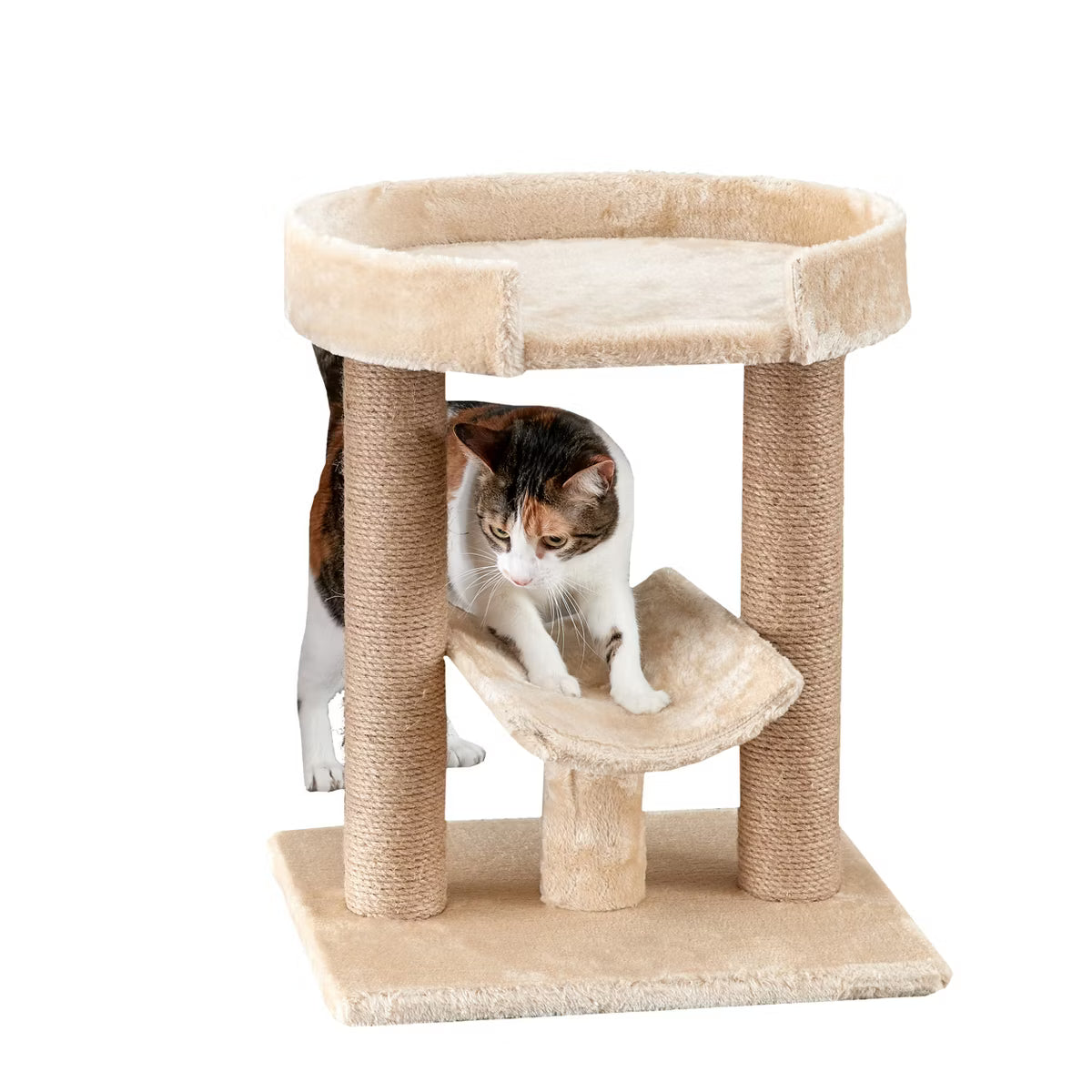 Beige Cat Scratching Post Cat Furniture
