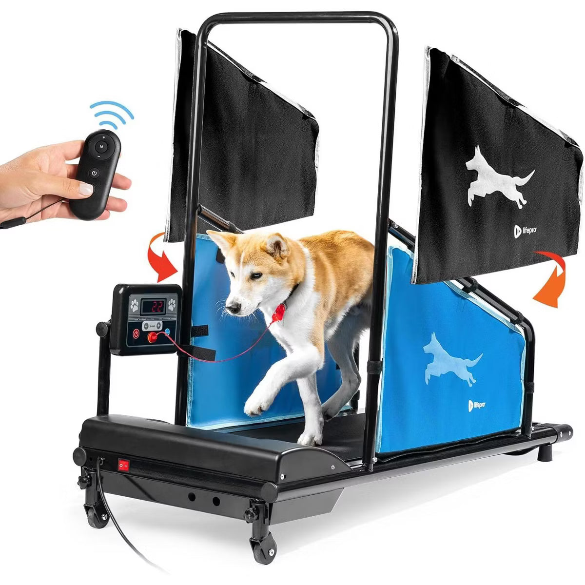 awRunner Dog Treadmill for Small & Medium Dogs